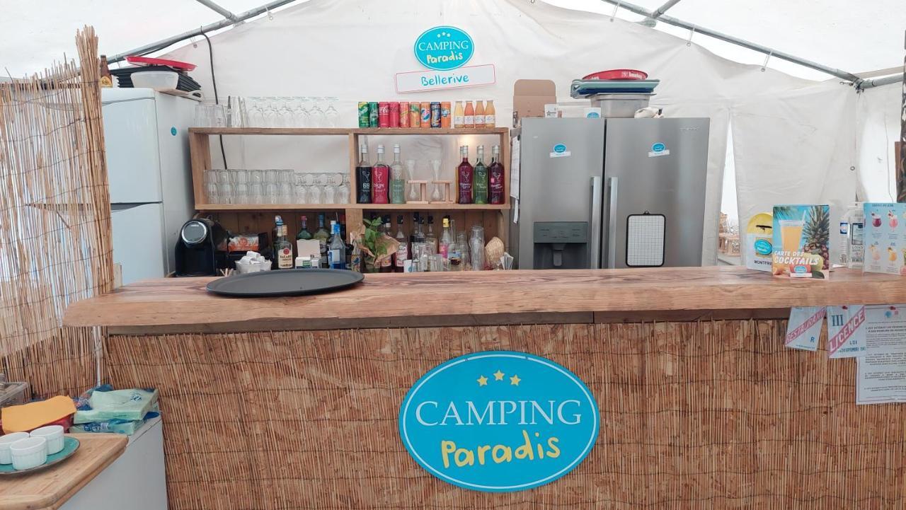Camping Paradis Bellerive Montfrin Exteriör bild